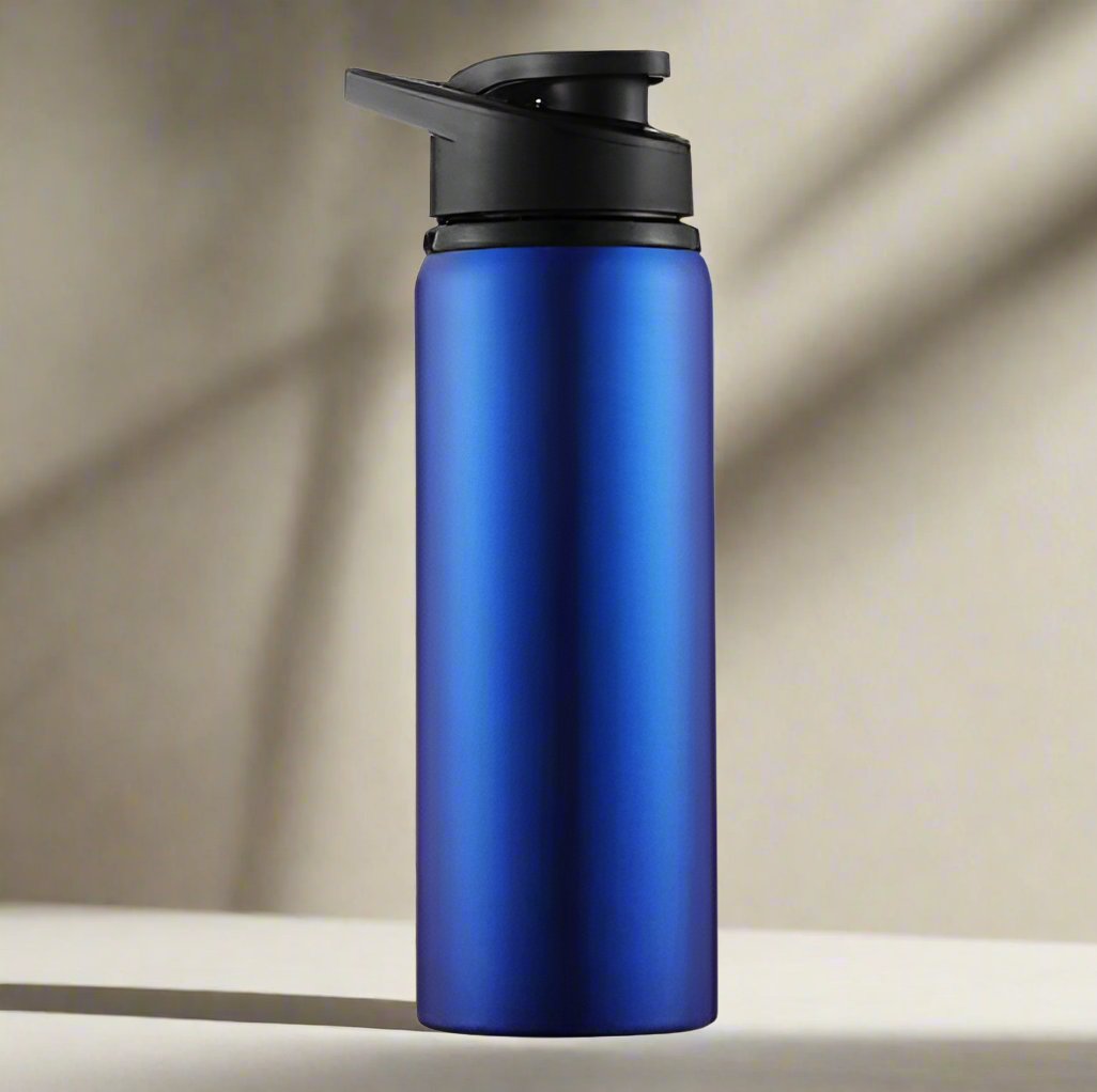 Single wall sipper cap stainless steel bottle