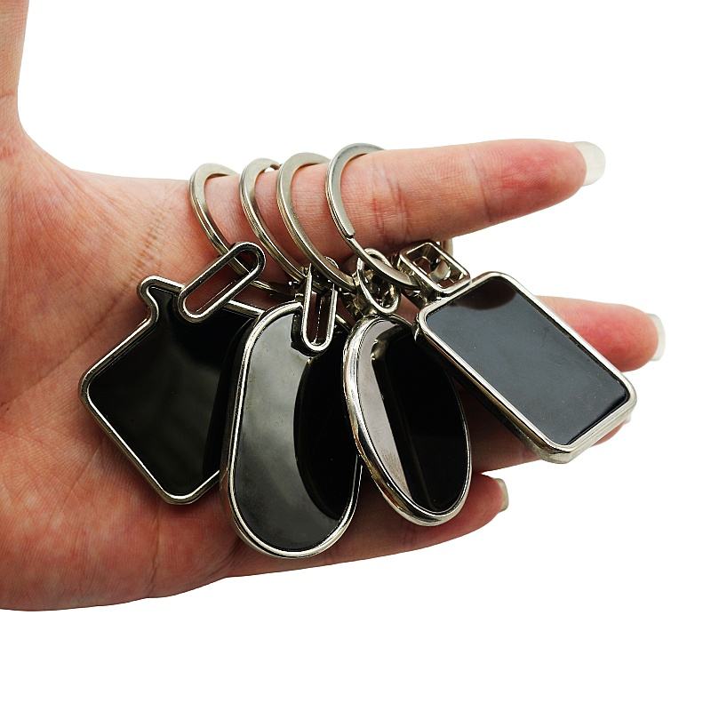 Stainless steel custom different keychain