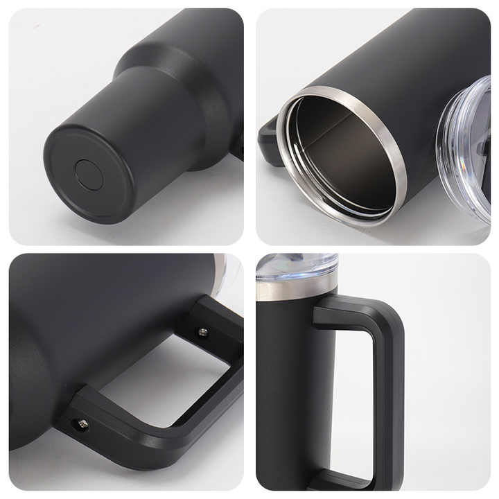 Personalized 1200ml Stainless Steel insulated Tumbler With Steel Straw
