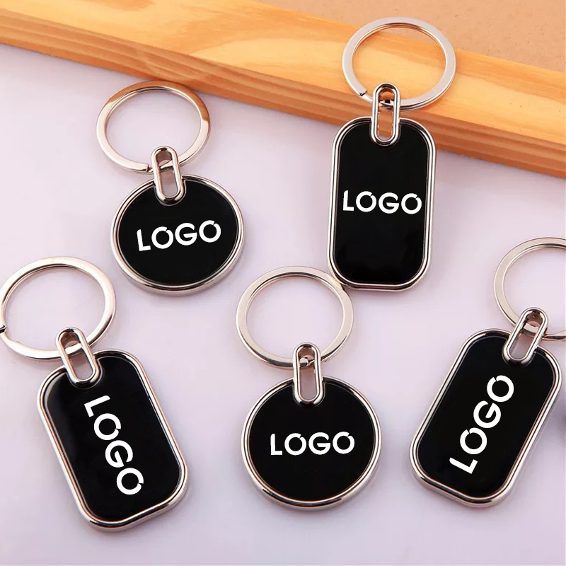 Stainless steel custom different keychain
