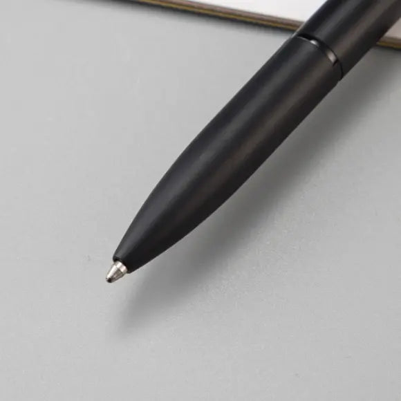 Promotional Luxury Metal Stylus Pen Customized Advertising Ballpoint Pen Black Twist Ball Pen for Office School