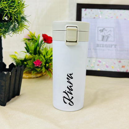 PUSH BUTTON COFEE MUG