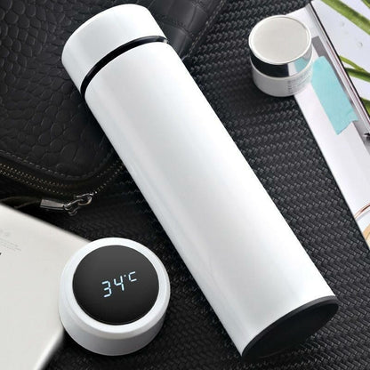 INSULATED HOT/COLD BOTTLE WITH SMART LED DISPLAY SENSOR