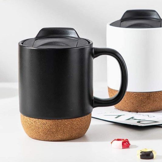 CERAMIC CORK MUG