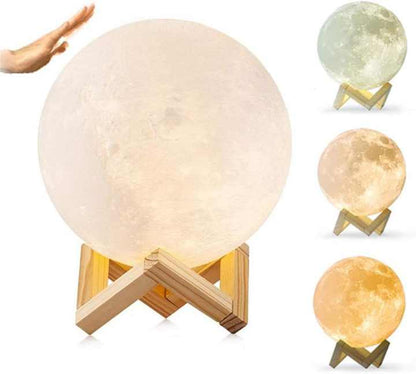 New Modern Moon Led Nordic Design Table Lamp For Living Room Light Decoration