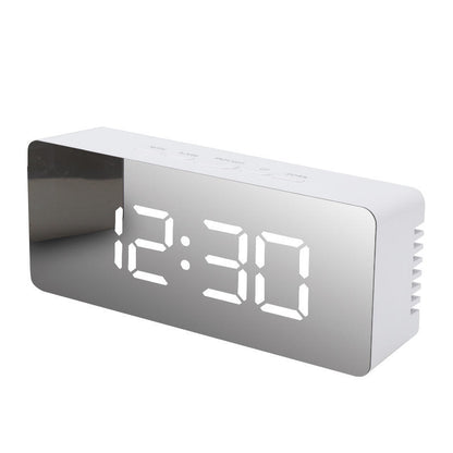 Mirror desk clock alarm clock for gifts