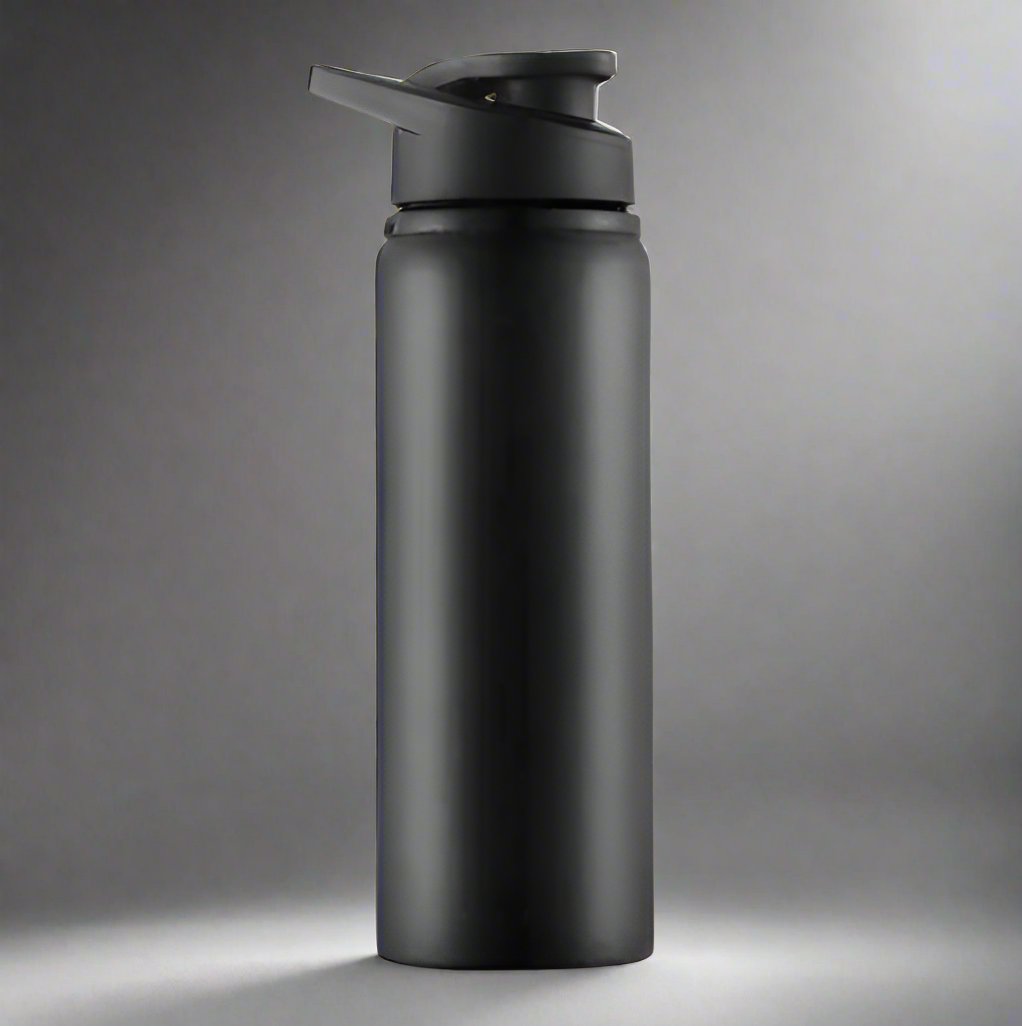 Single wall sipper cap stainless steel bottle