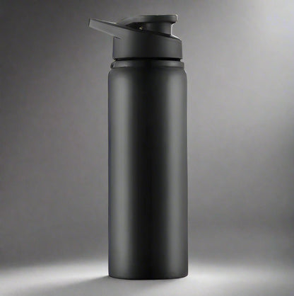 Single wall sipper cap stainless steel bottle