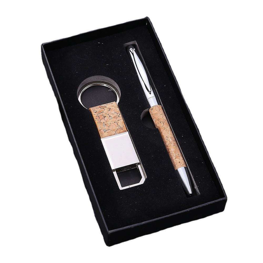 High Quality  Soft Wood Custom Logo Business Gift Set for Promotional Activities