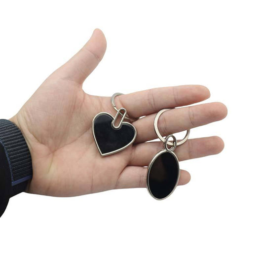 Stainless steel custom different keychain