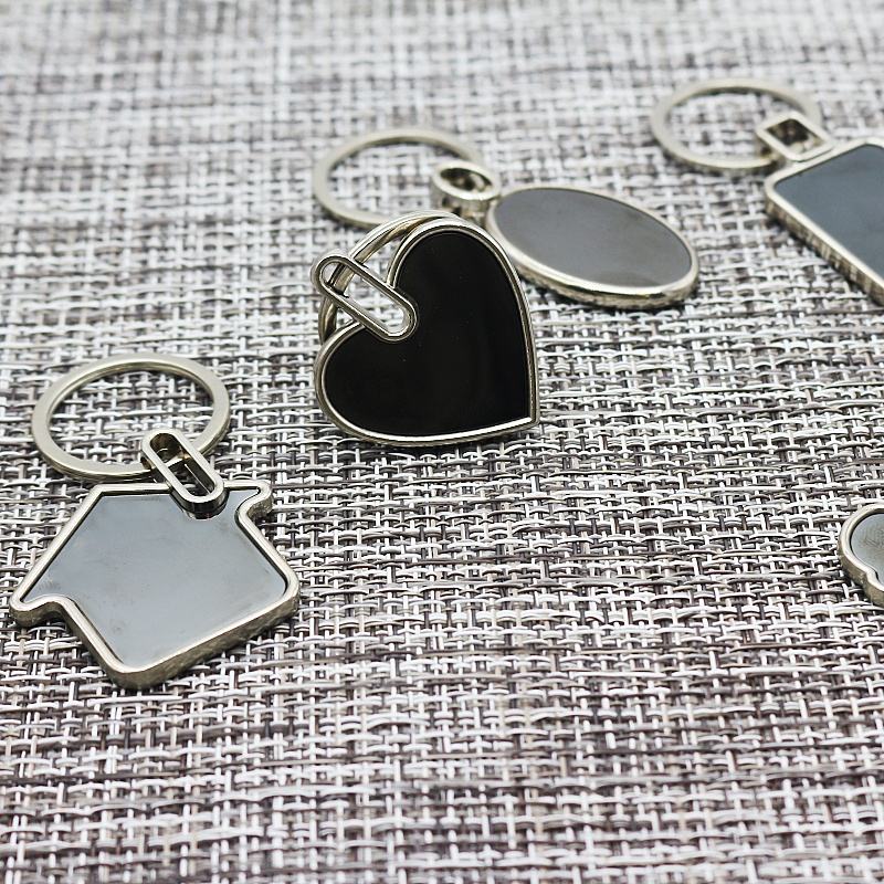 Stainless steel custom different keychain