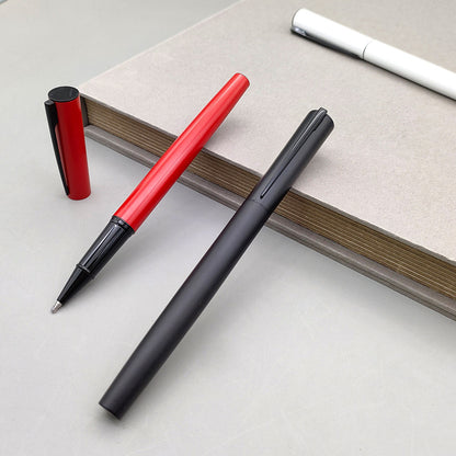 High Quality Custom Logo Chrome Trims Metal Gift Corporate Metal Souvenir Rollerball Pen Ball Pen for gift