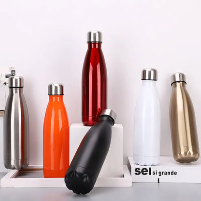 STAINLESS STEEL INSULATED COLA BOTTLE 500ML
