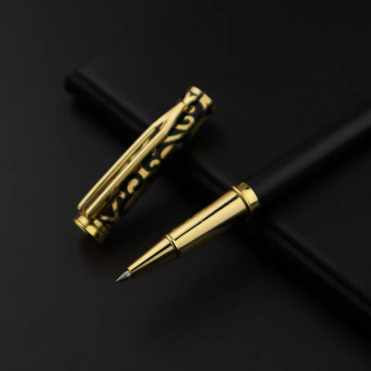 Luxury Good Quality Steel Metal Roller Pen Gel Ink Pens with Logo Advertising Pen Promote Gift Promotional Business Gifting