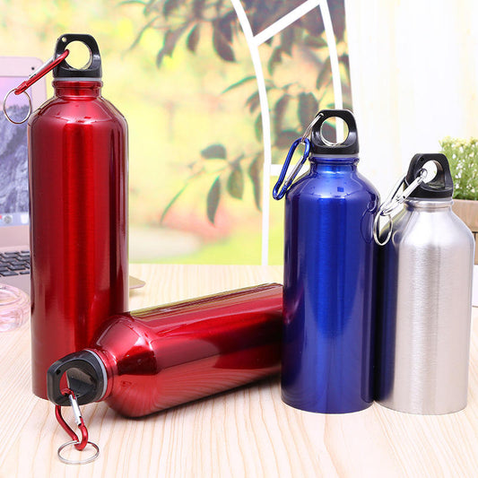750ml ( BPA Free )Custom Logo Sublimation Drinking Aluminum Sports Bottle with hook