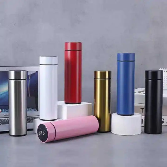 INSULATED HOT/COLD BOTTLE WITH SMART LED DISPLAY SENSOR