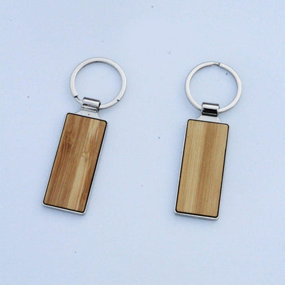 Personalized Logo, Plain Blank Sublimation Custom Wooden Keychain
