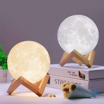 New Modern Moon Led Nordic Design Table Lamp For Living Room Light Decoration