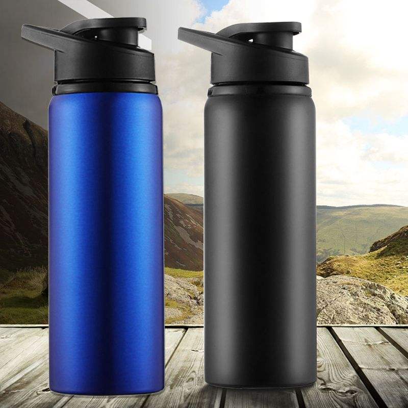 Single wall sipper cap stainless steel bottle