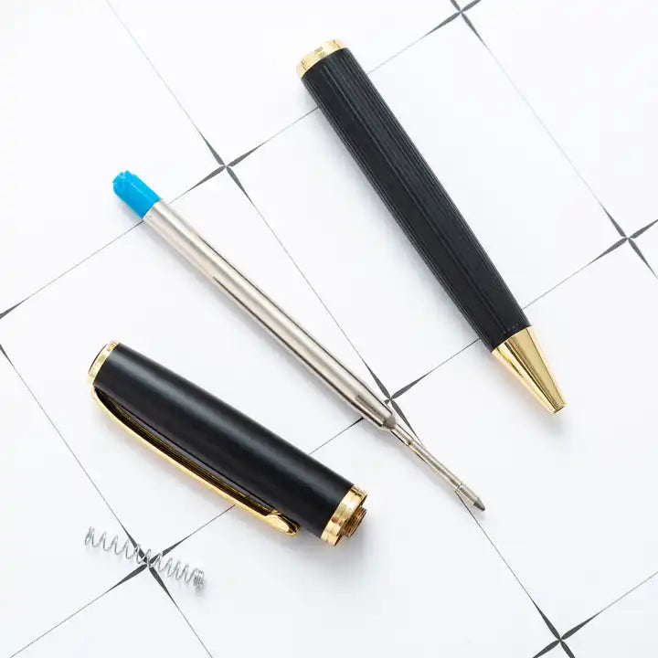Custom high quality metal rotating signature pen ballpoint pen