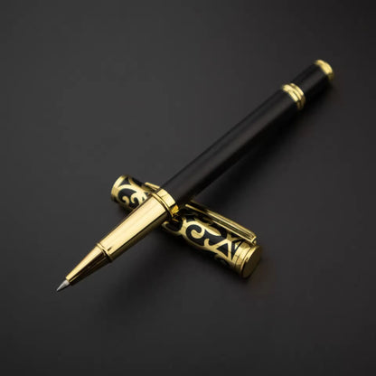Luxury Good Quality Steel Metal Roller Pen Gel Ink Pens with Logo Advertising Pen Promote Gift Promotional Business Gifting
