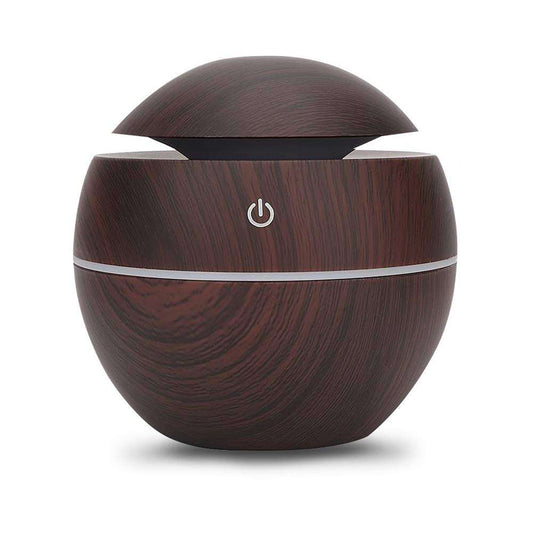 Portable colourful wooden finish room humidifier