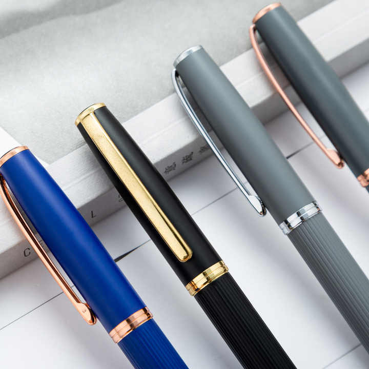 Custom high quality metal rotating signature pen ballpoint pen