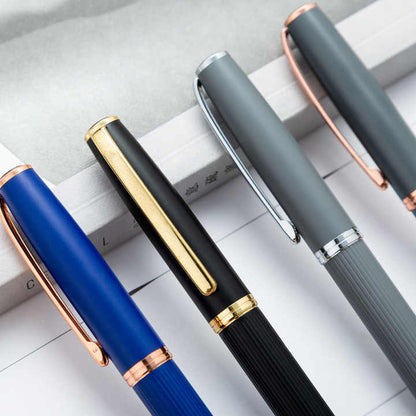 Custom high quality metal rotating signature pen ballpoint pen