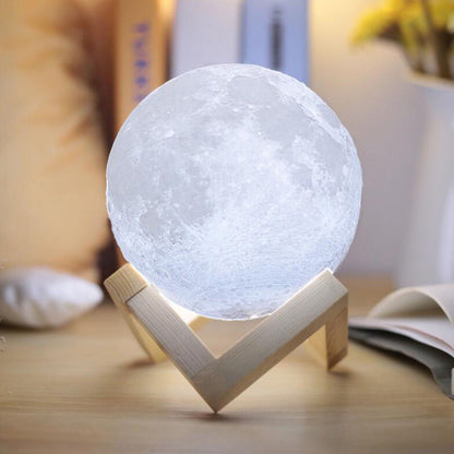 New Modern Moon Led Nordic Design Table Lamp For Living Room Light Decoration