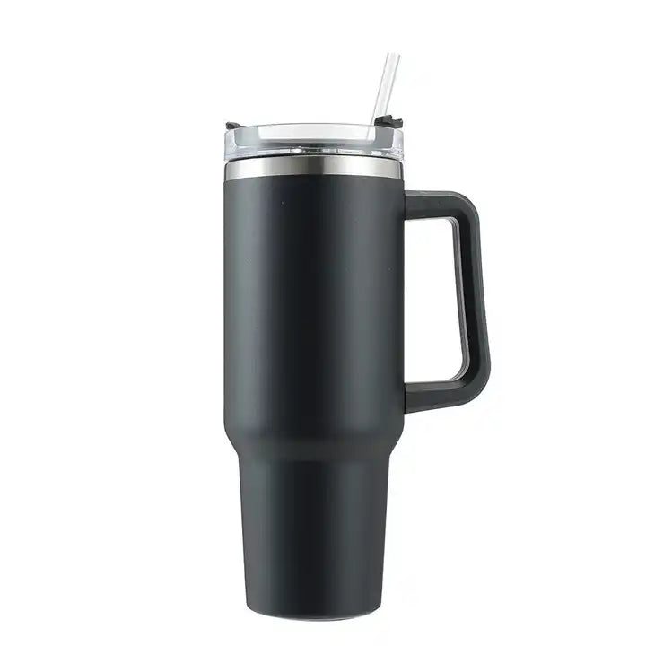 Personalized Stainless Steel 1200 Ml Tumbler With Steel Straw