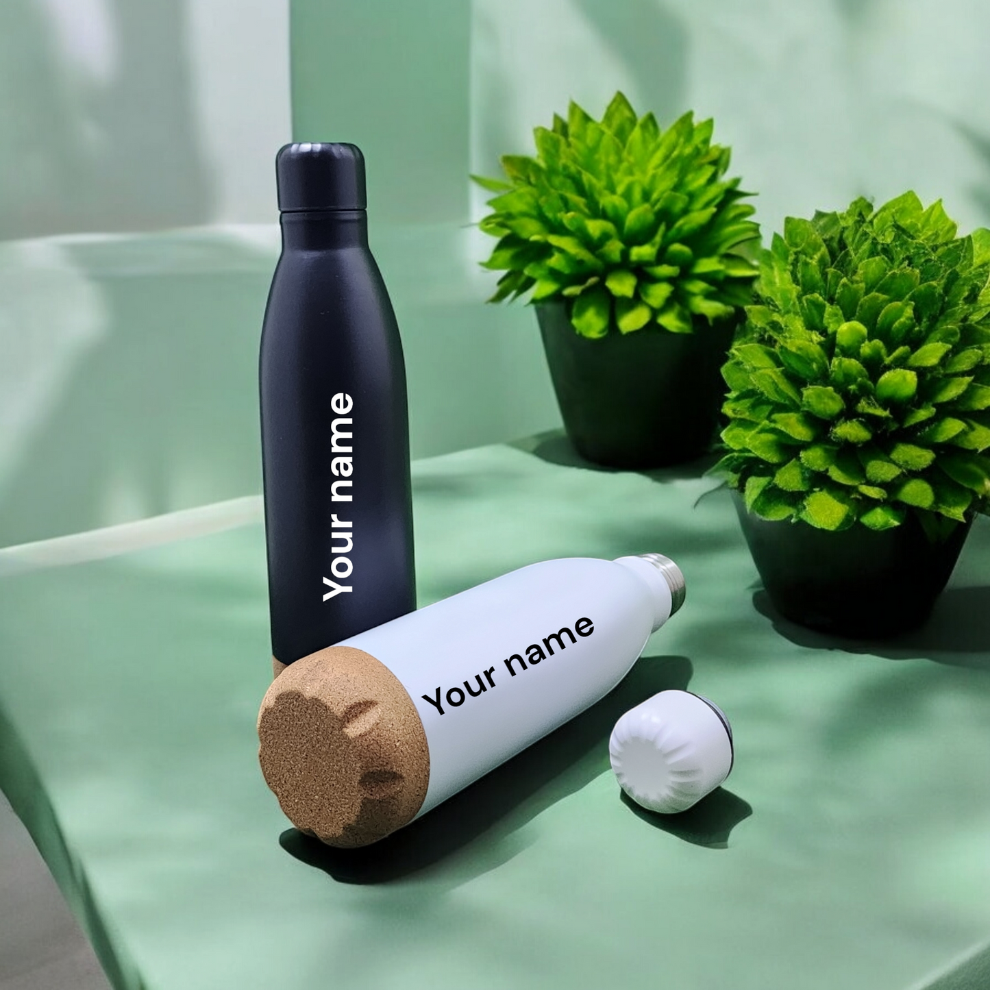 Personalized Cork base Cola bottle 500 Ml