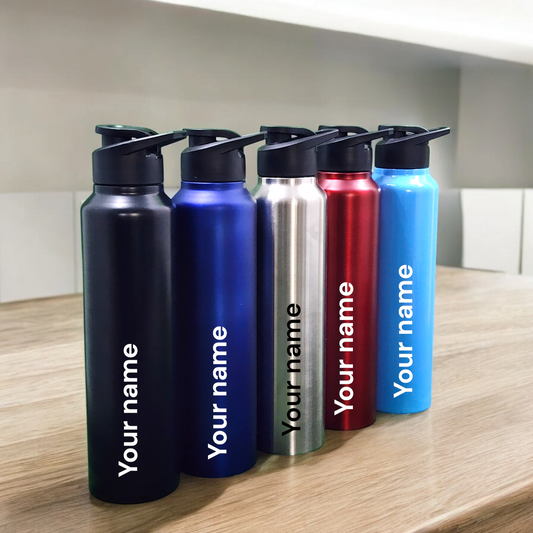 Personalized Stainless Steel 1000 Ml Straight Sipper