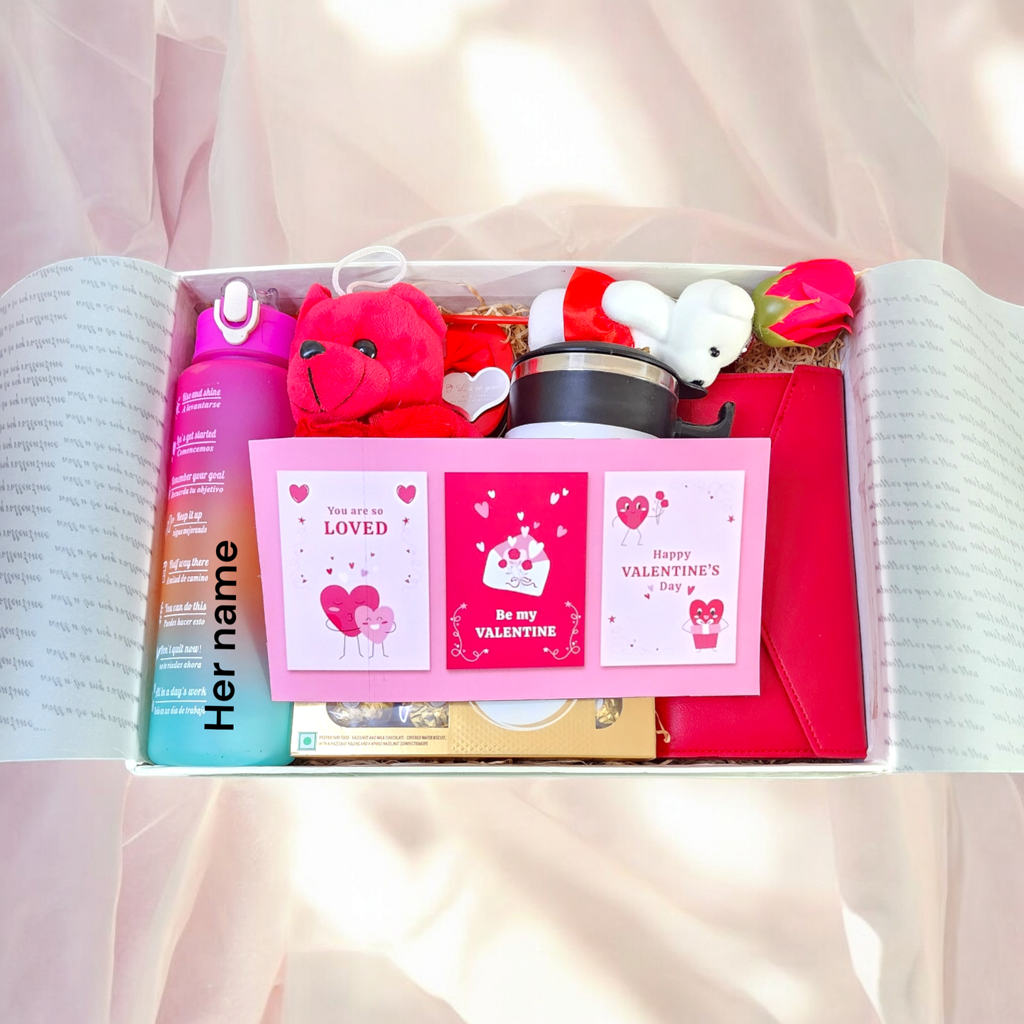 Personalized motivational gift hamper Perfect for valentine gift