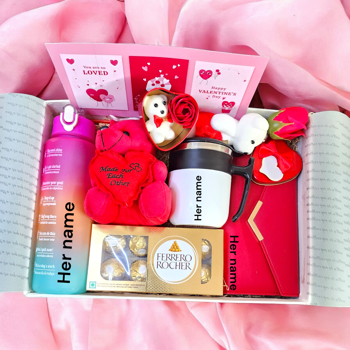 Personalized motivational gift hamper Perfect for valentine gift