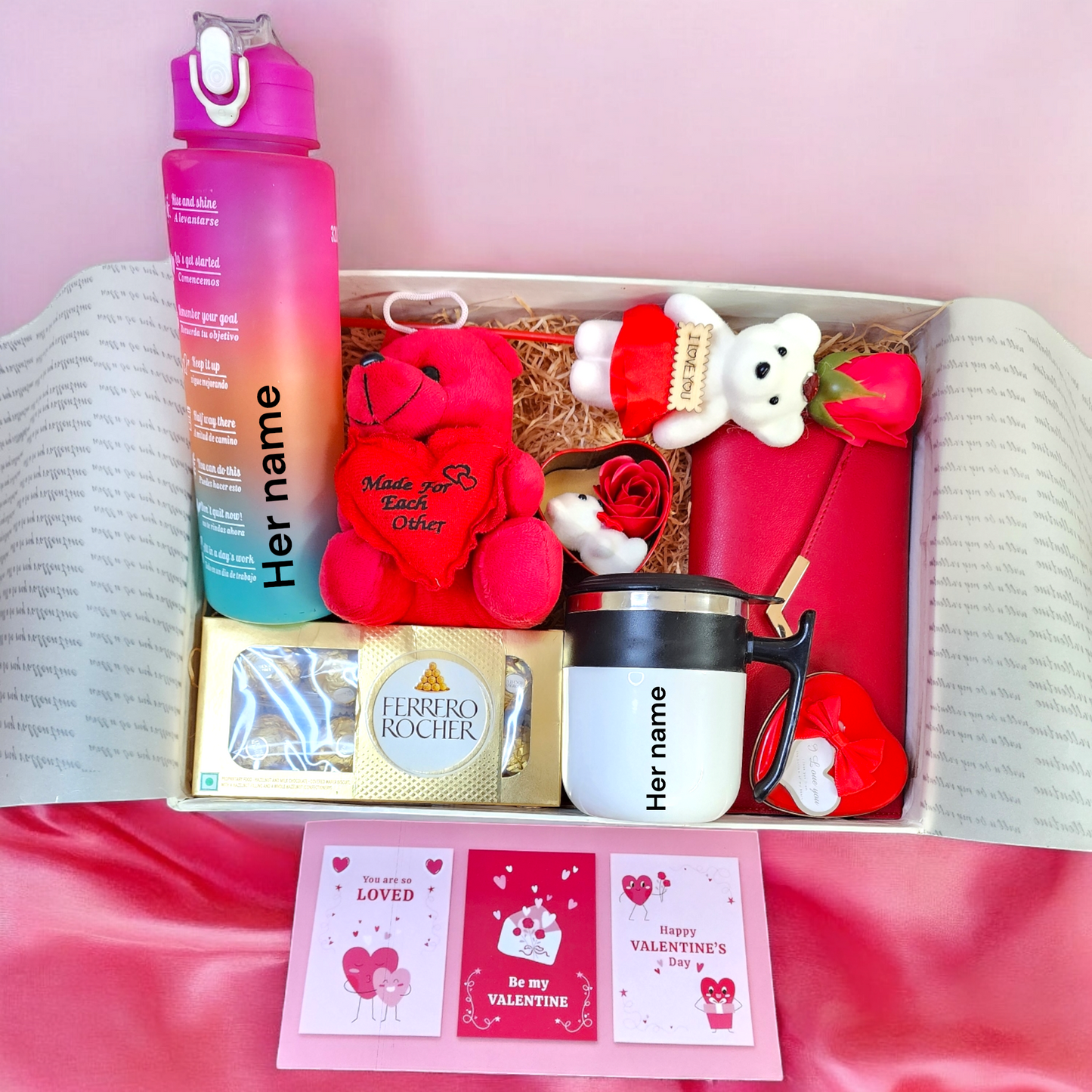 Personalized motivational gift hamper Perfect for valentine gift