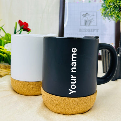CERAMIC CORK MUG